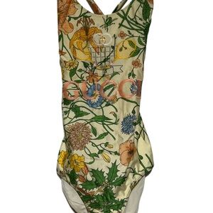 Gucci Multicolor Floral Swimsuit